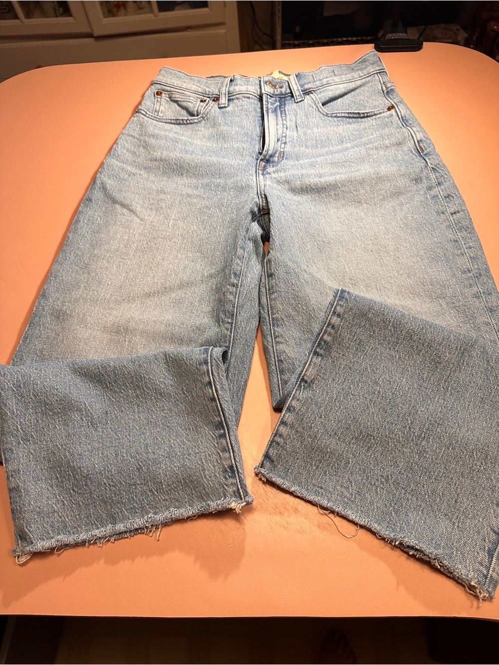 Madewell The Perfect Vintage Wide Leg Crop Jean